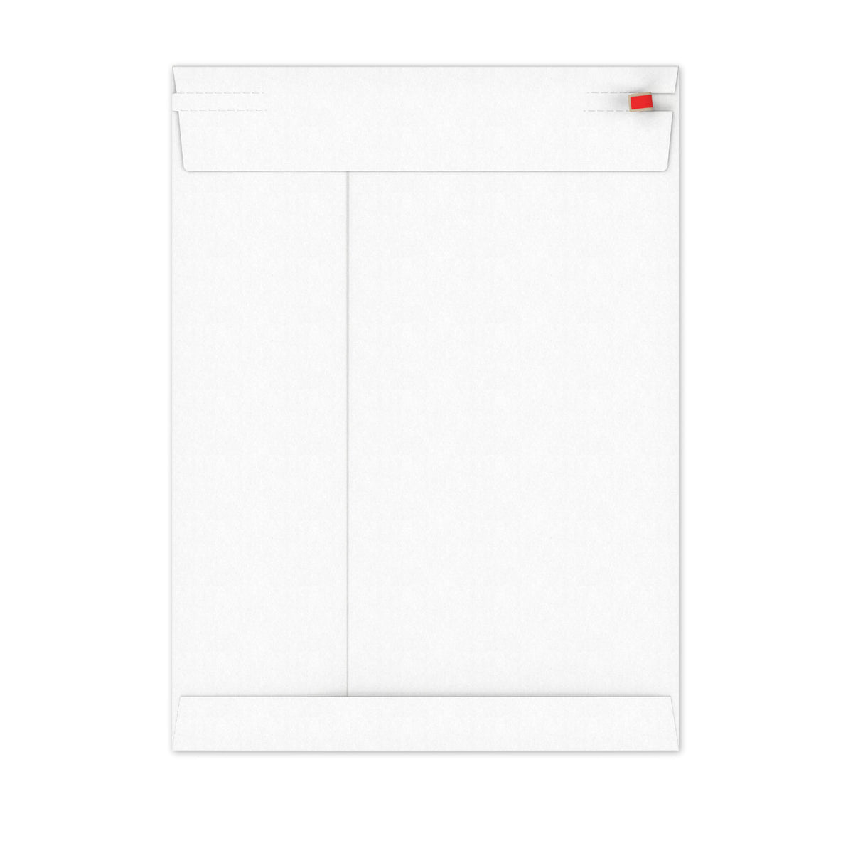 Enveloppes blanches en carton rigide