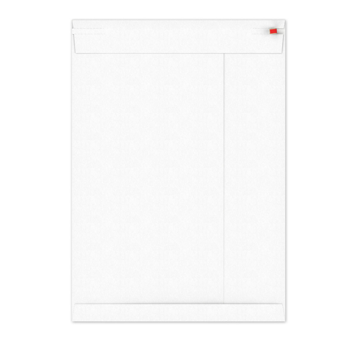 Enveloppes blanches en carton rigide