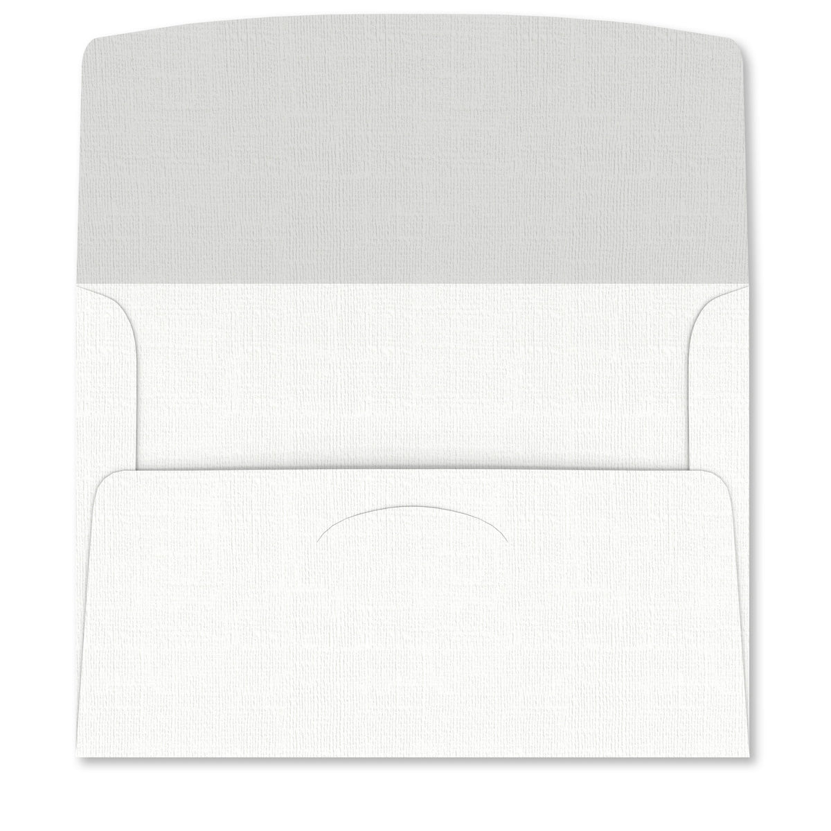 Enveloppes à rabat arrondi