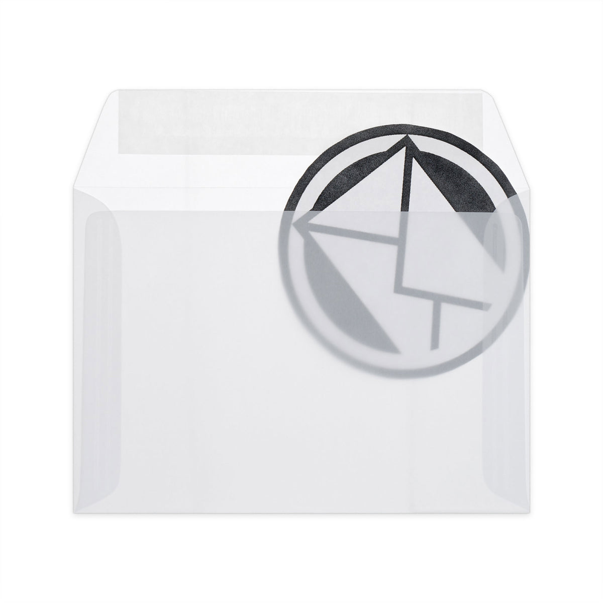 Enveloppes colorées en papier calque