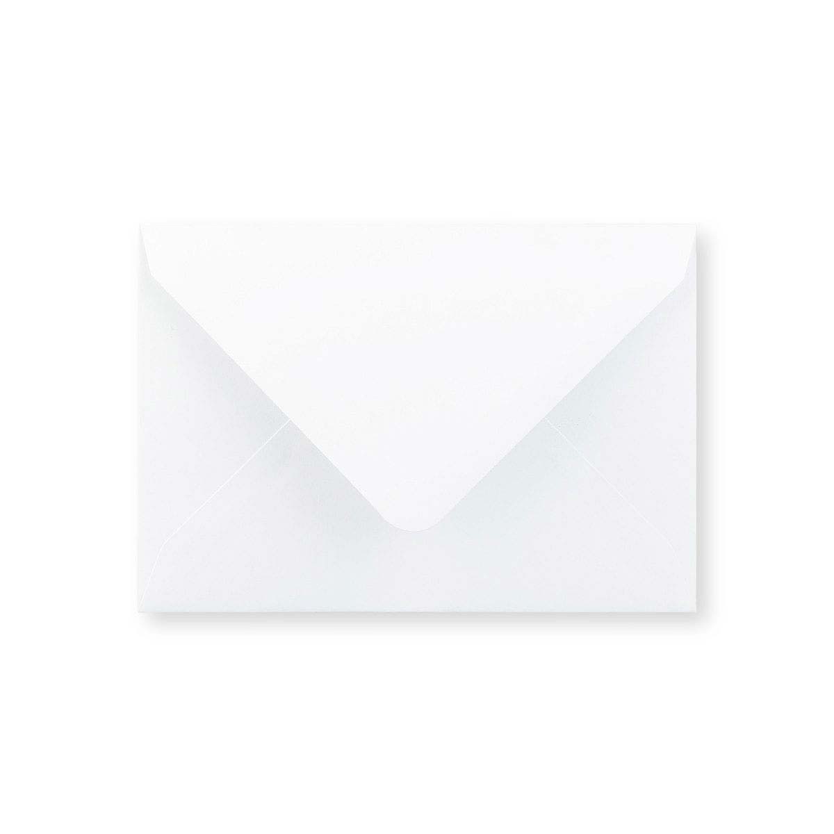 Enveloppe blanche - Rabat Pointu 102x146 mm