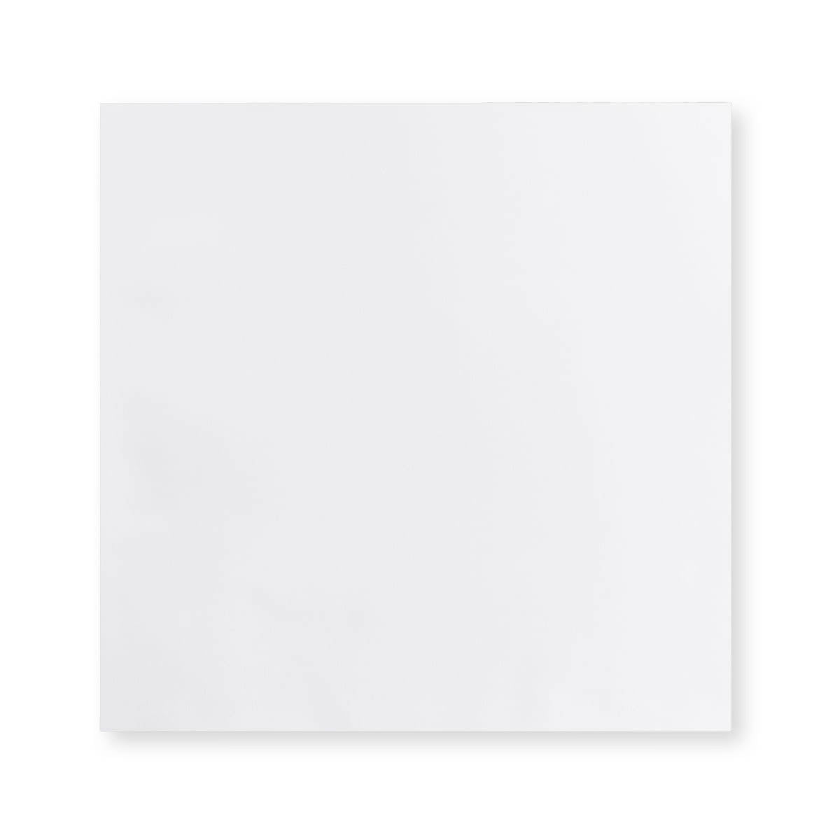 Enveloppe blanche - Rabat Droit 220x220 mm
