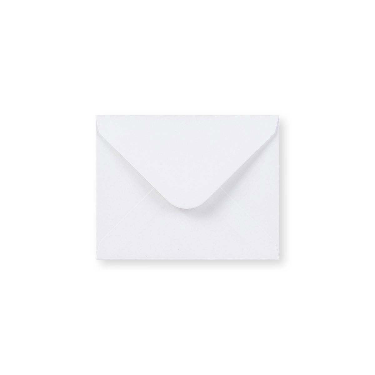 Enveloppe blanche - Rabat Pointu 93x130 mm