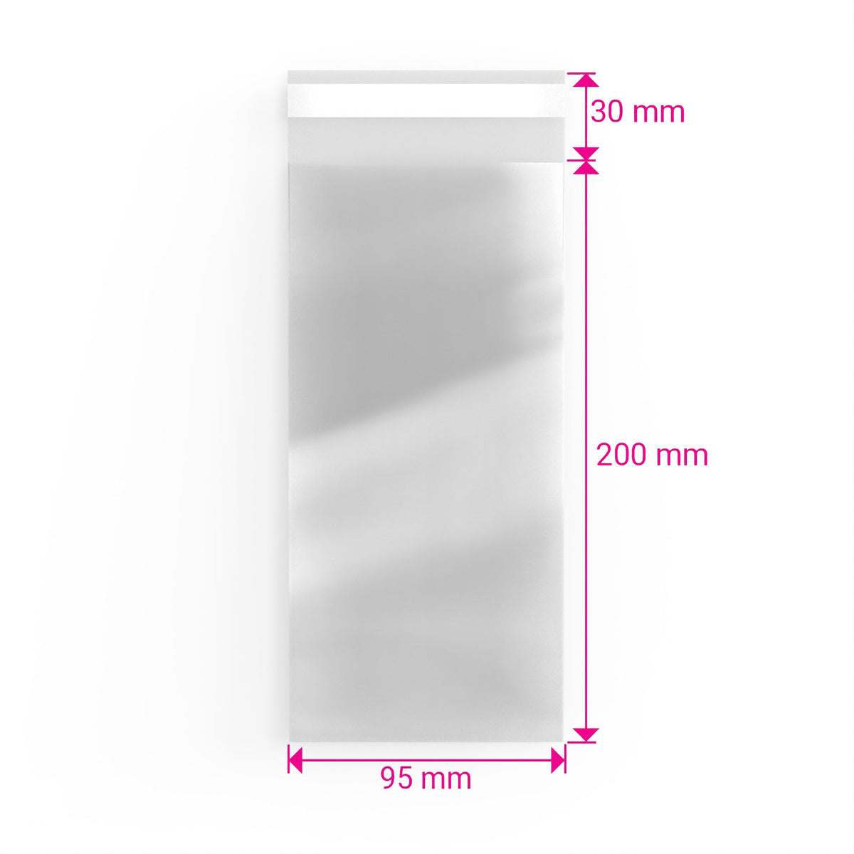Sacs en cellophane non doublés (OPP)