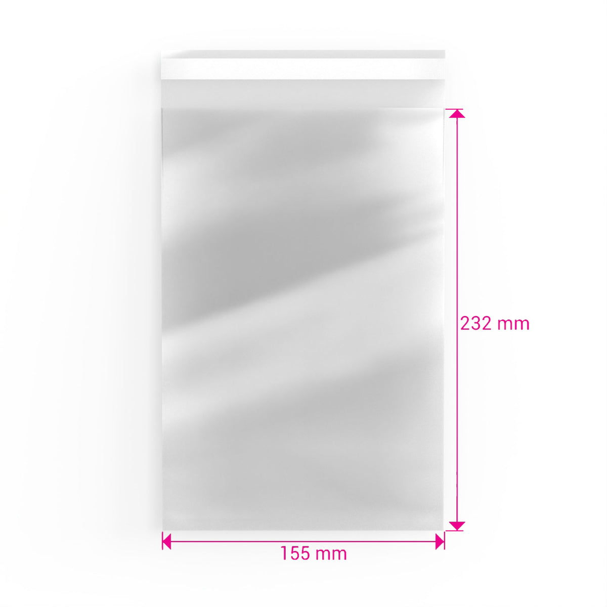 Sacs en cellophane non doublés (OPP)
