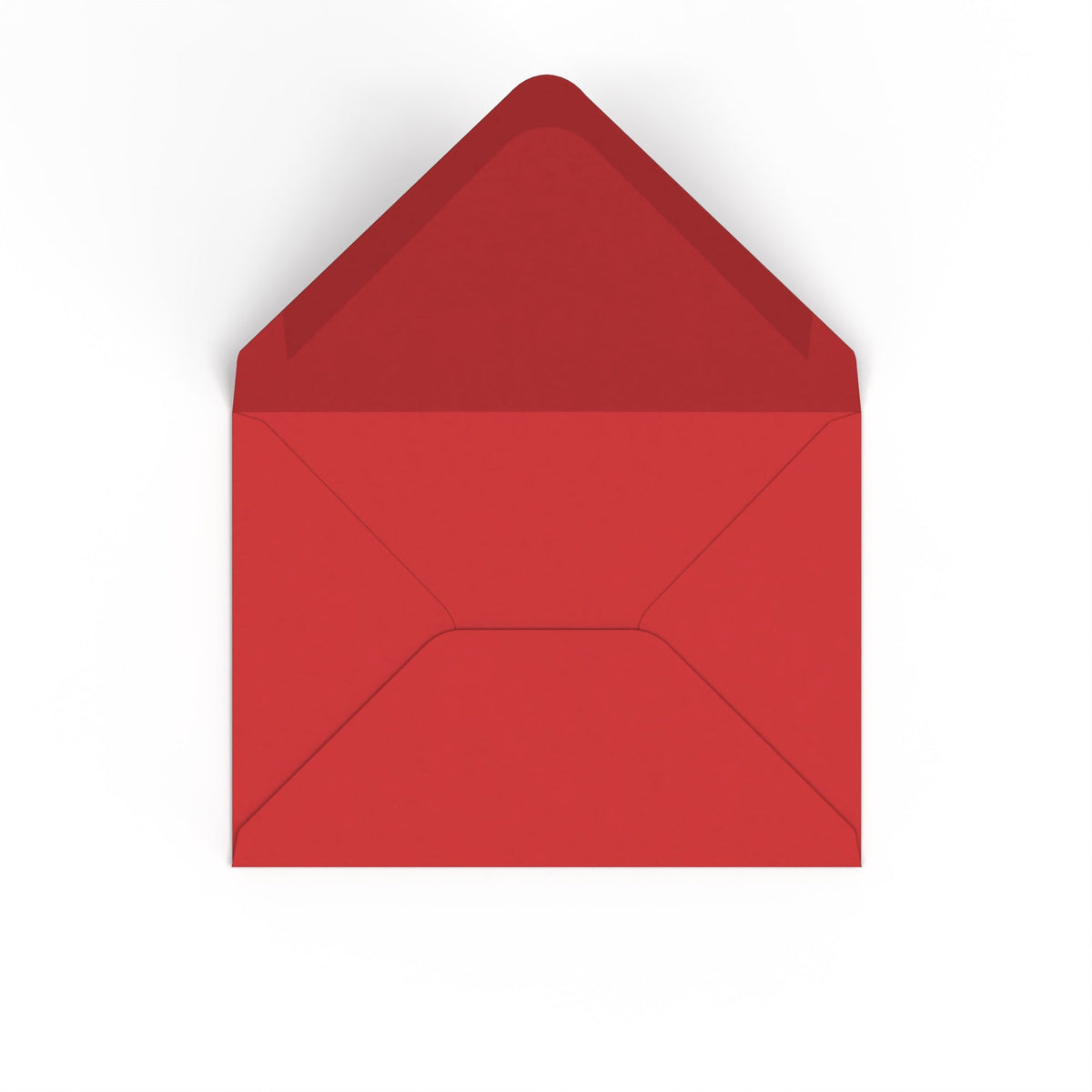 Enveloppe rouge cerise 133x184 mm