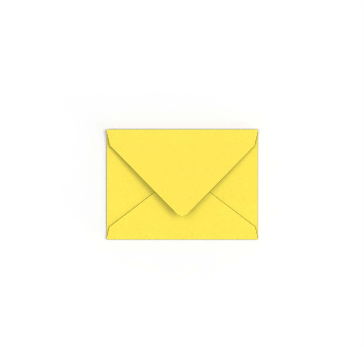 Enveloppe jaune tournesol 82x113 mm (C7)