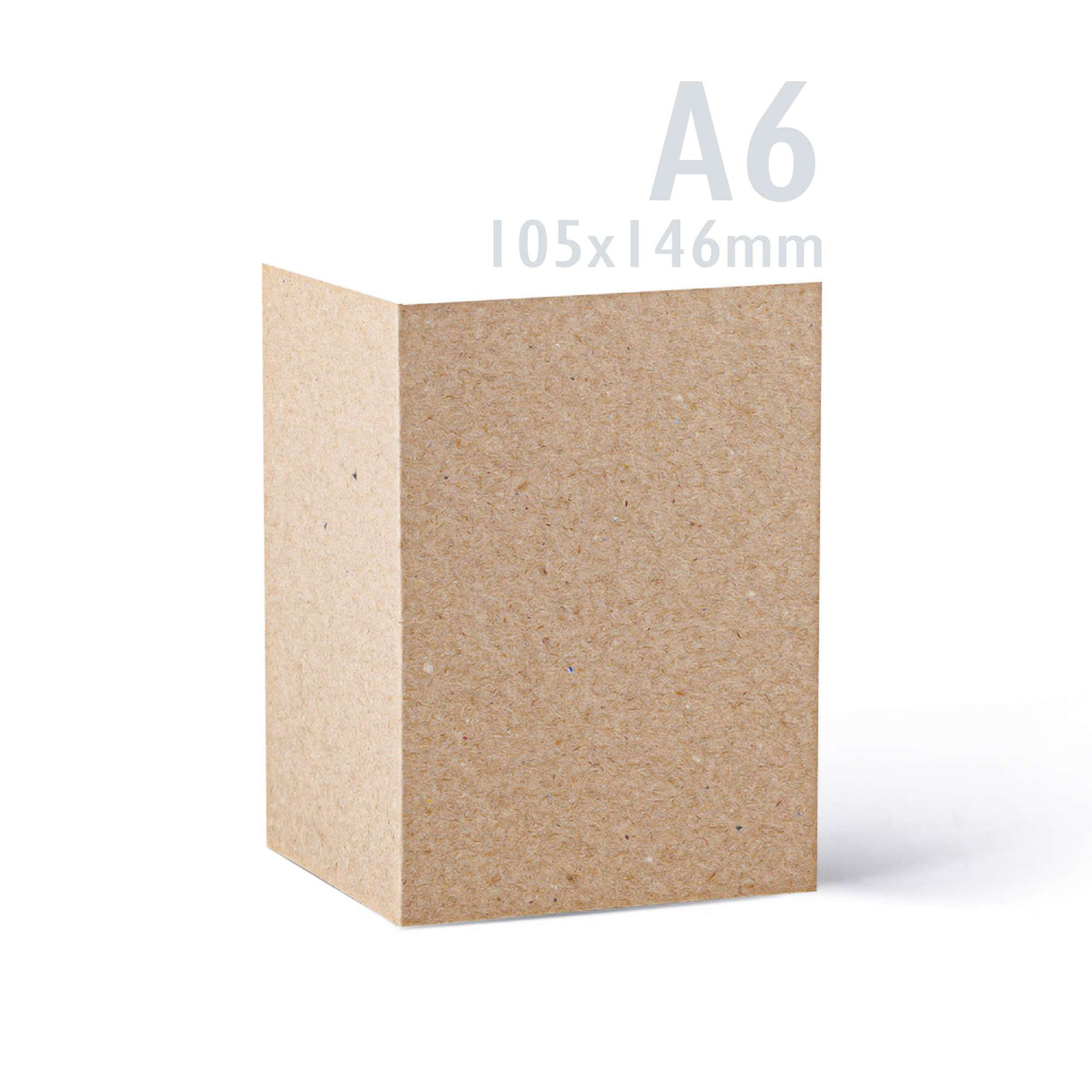 Cartes et enveloppes kraft - lot