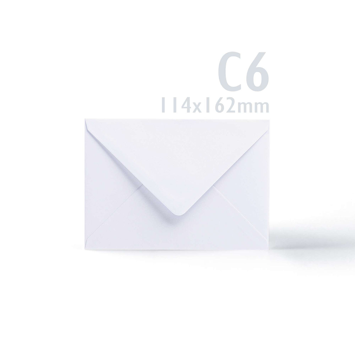 Cartes et enveloppes blanches à bord ondulé – lot
