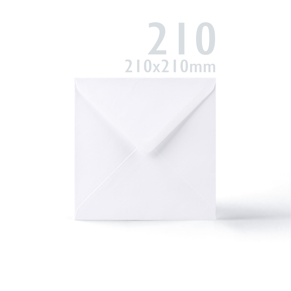Cartes 300 g/m² et enveloppes blanches 100g/m² à texture lisse – lot