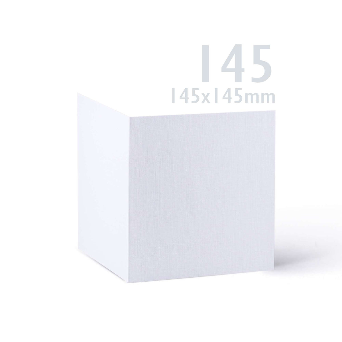 Cartes et enveloppes à texture lin – lot