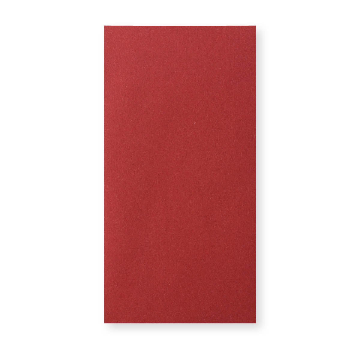 Enveloppe format poche rouge foncée 220x110 mm (DL)