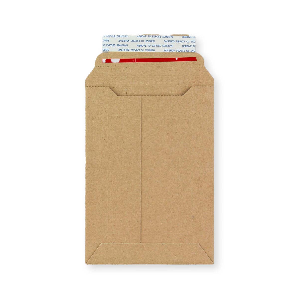 Pochette en carton manille F-Flute 185x125 mm