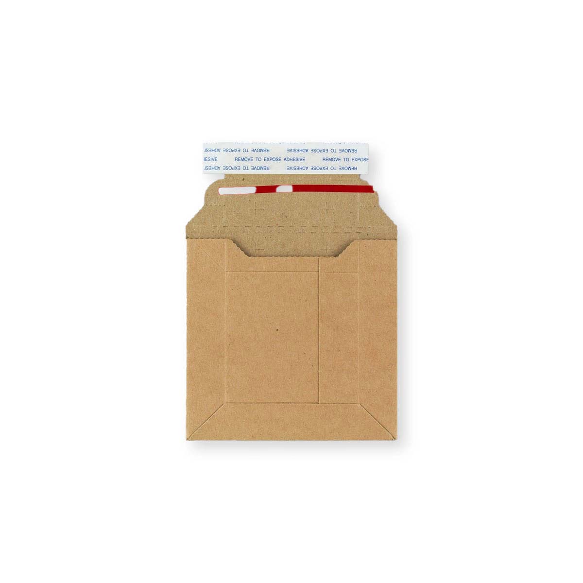 Pochette en carton solide manille 120x120 mm