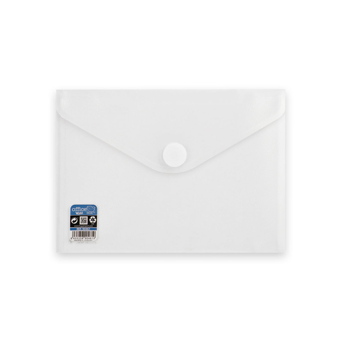 Enveloppes en polypropylène translucide avec fermeture velcro V-LOCK