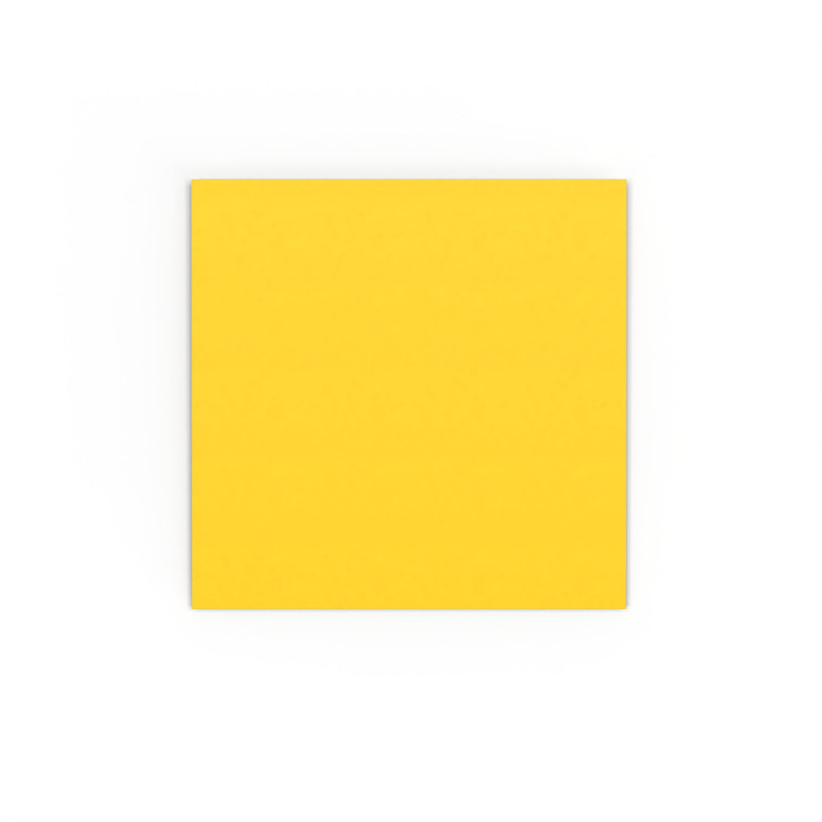 Enveloppe jaune 130x130 mm
