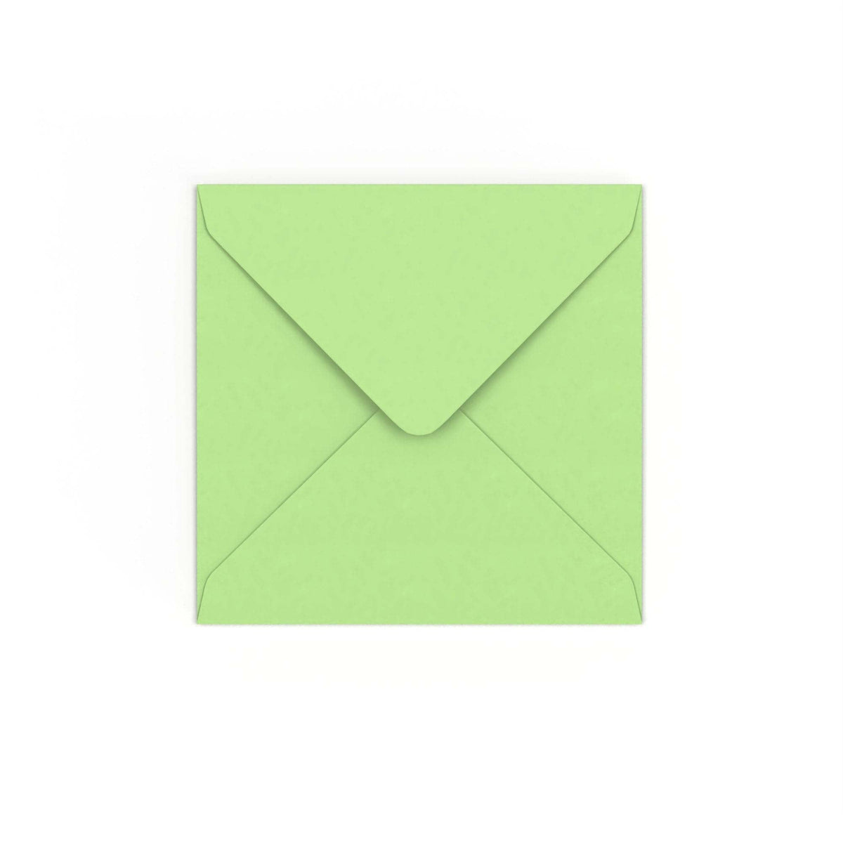 Enveloppe verte pâle 130x130 mm