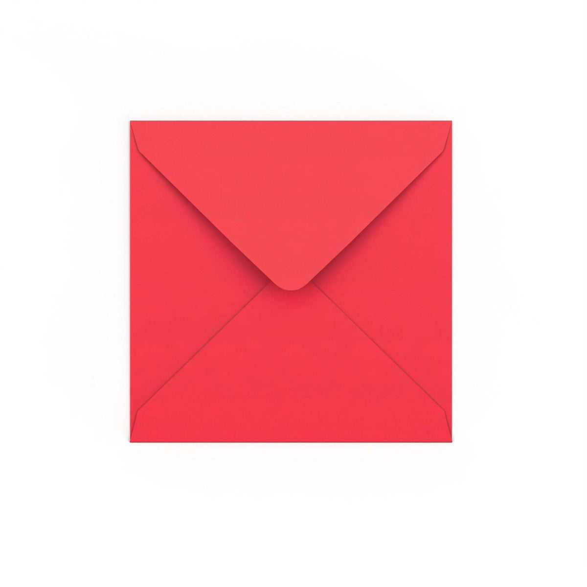 Enveloppe rouge éclatante 140x140 mm