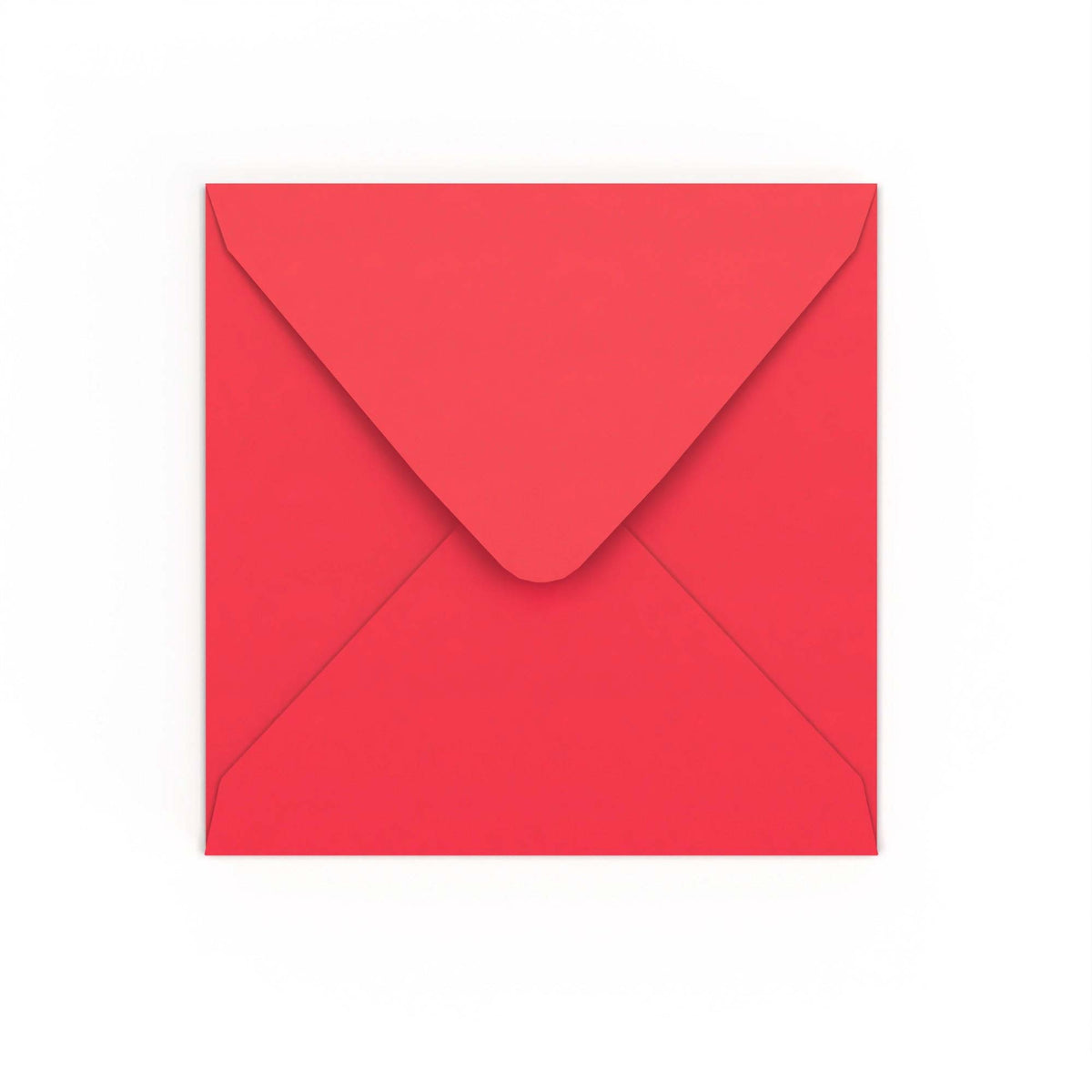 Enveloppe rouge éclatante 155x155 mm