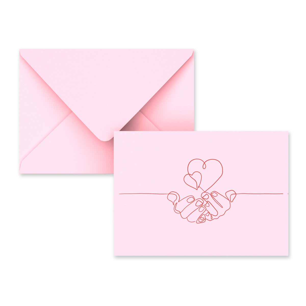 Enveloppes pour la Saint-Valentin ”Partager l'amour”