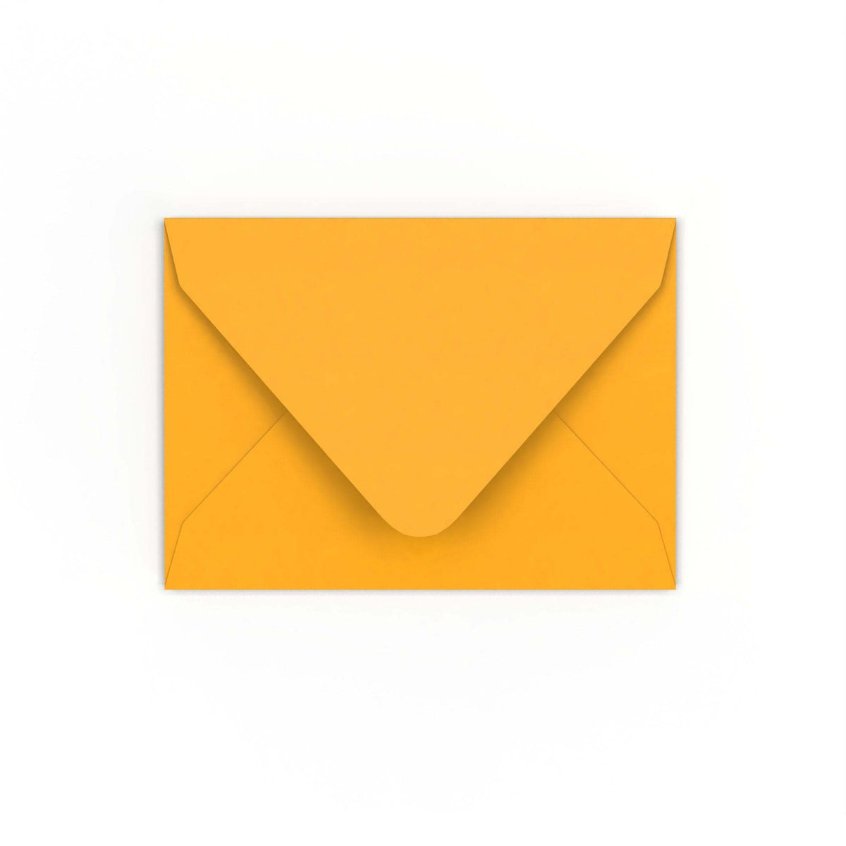 Enveloppe jaune profonde 82x113 mm (C7)