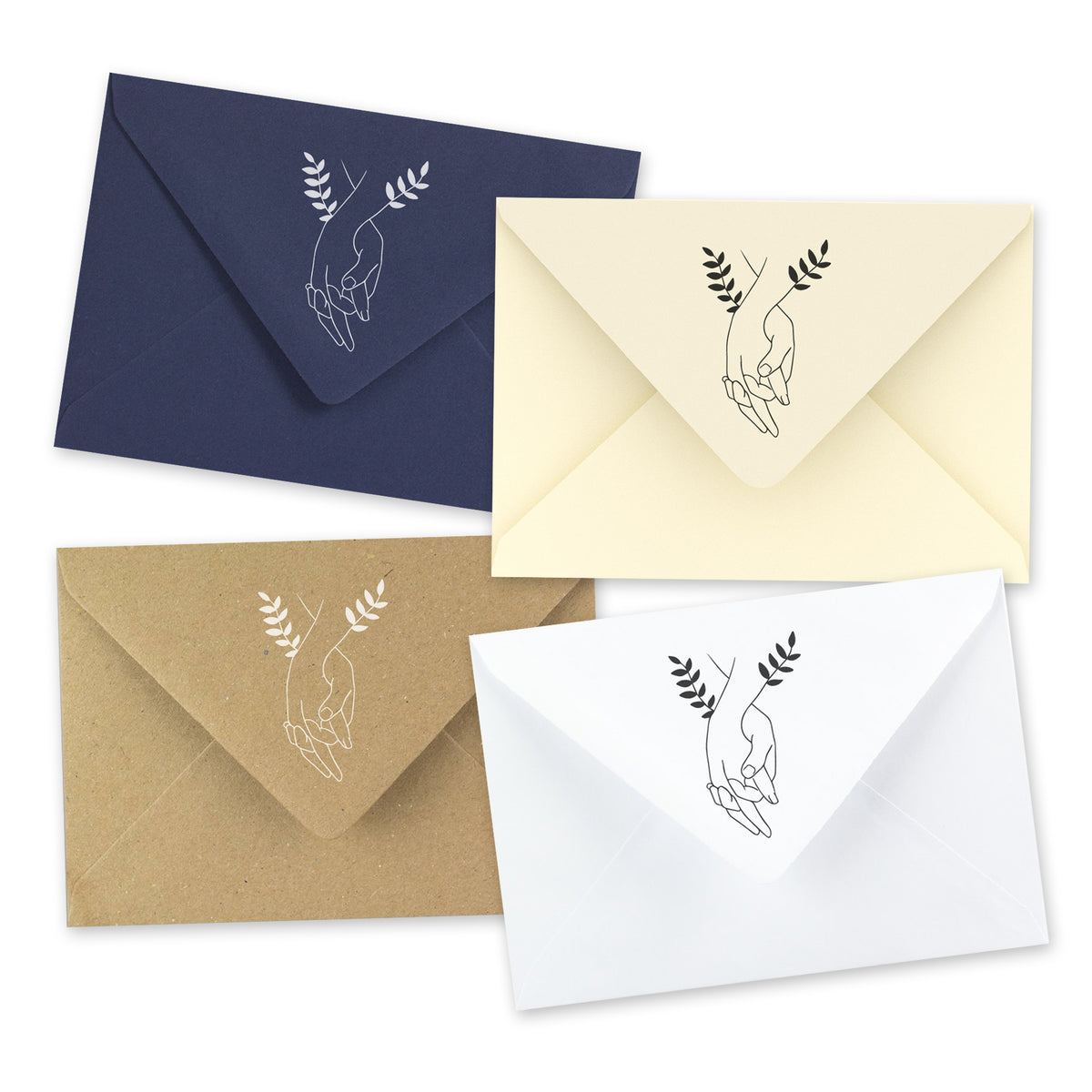 Enveloppes de mariage ”Union”