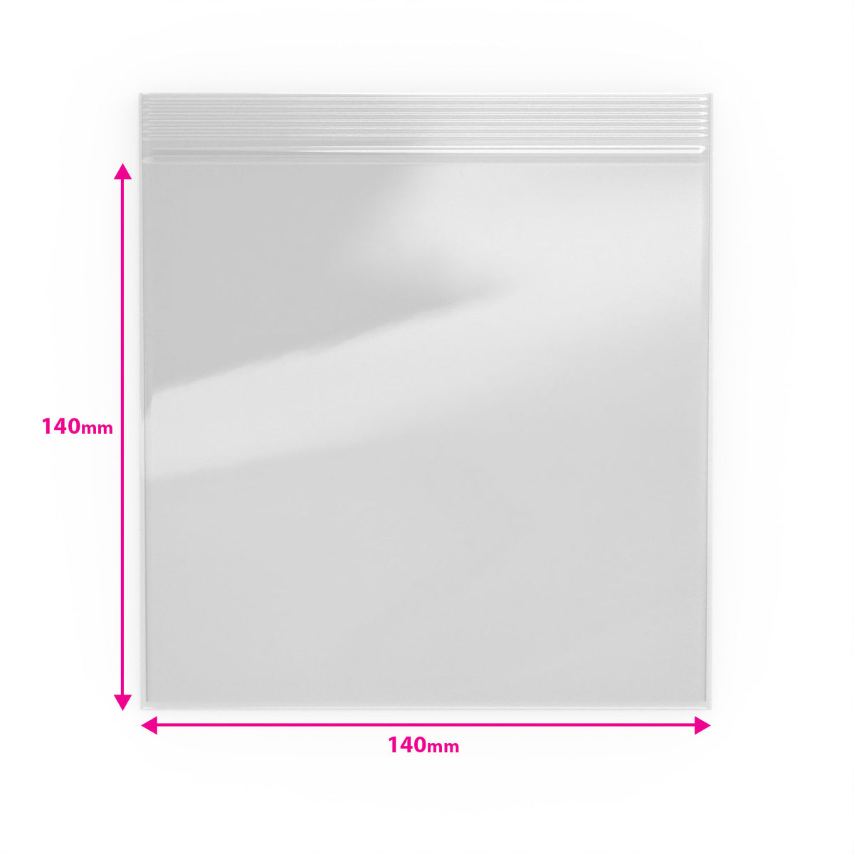 Sachets transparents Zip