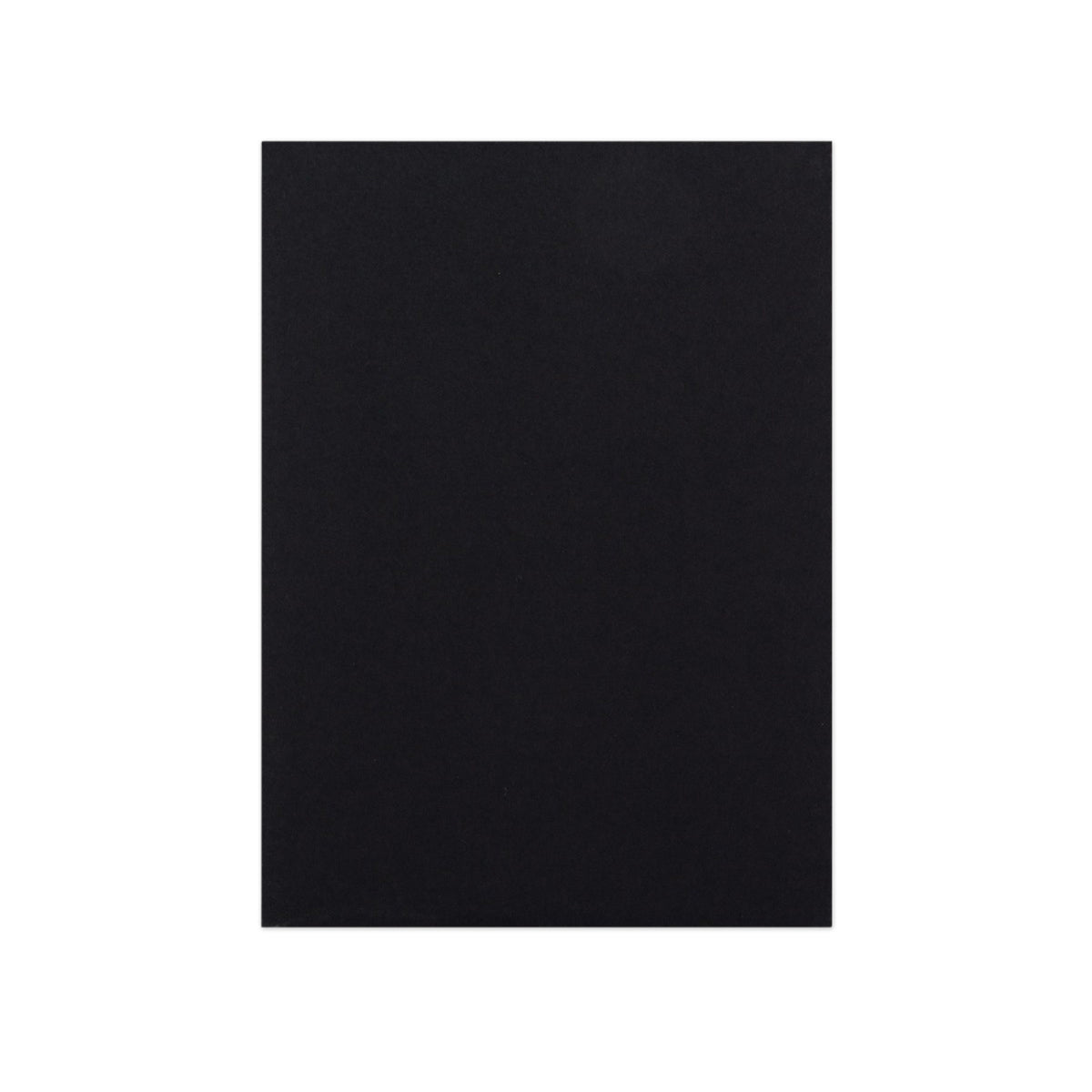 Enveloppe Noire avec Dos en Carton Rigide 162x114 mm (C6)