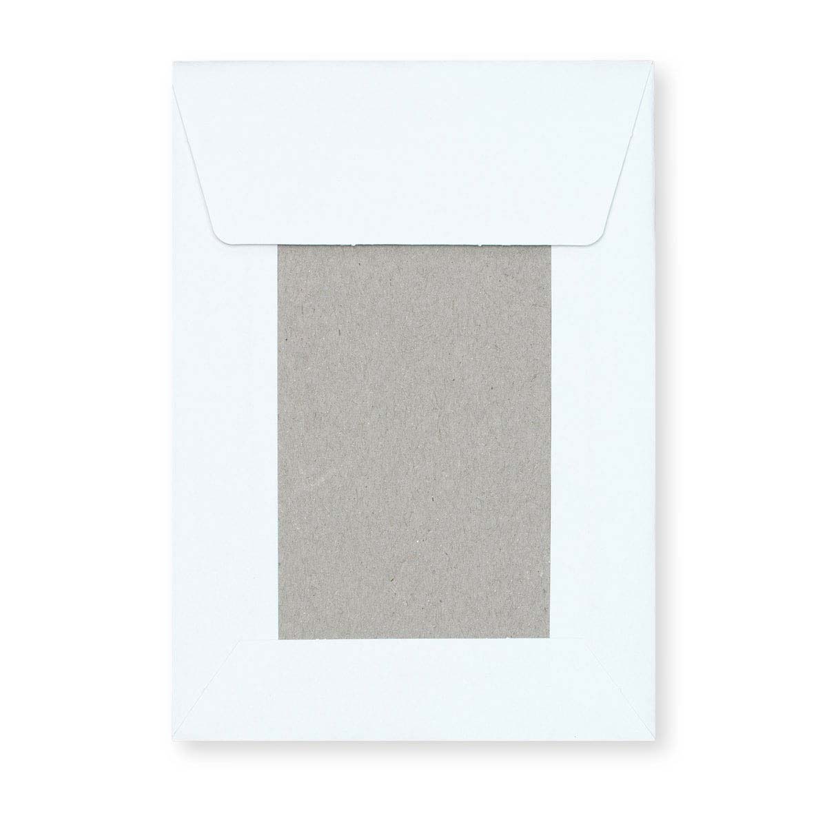 Enveloppe Blanche à Dos Cartonné 162x114 mm (C6)