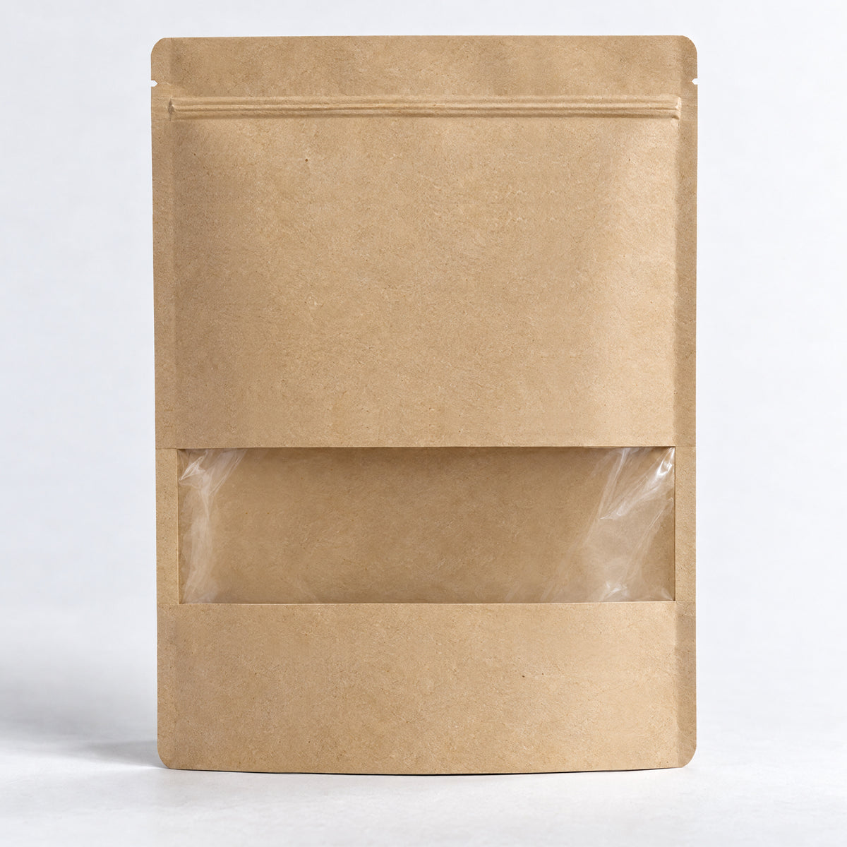 Sac alimentaires Doypack avec fenêtre