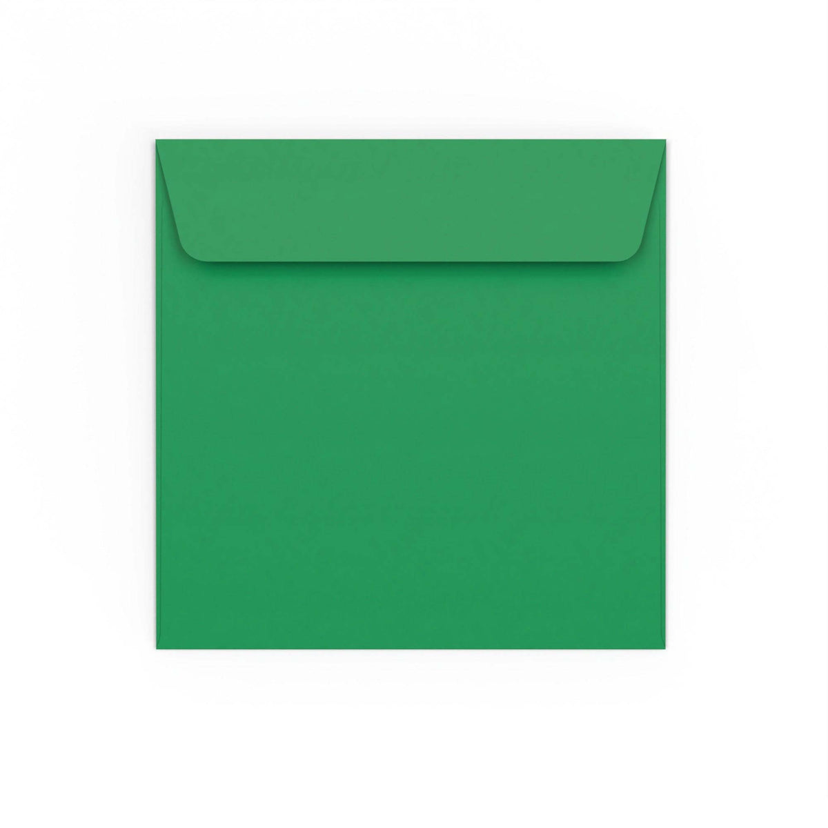 Enveloppe verte profonde 155x155 mm