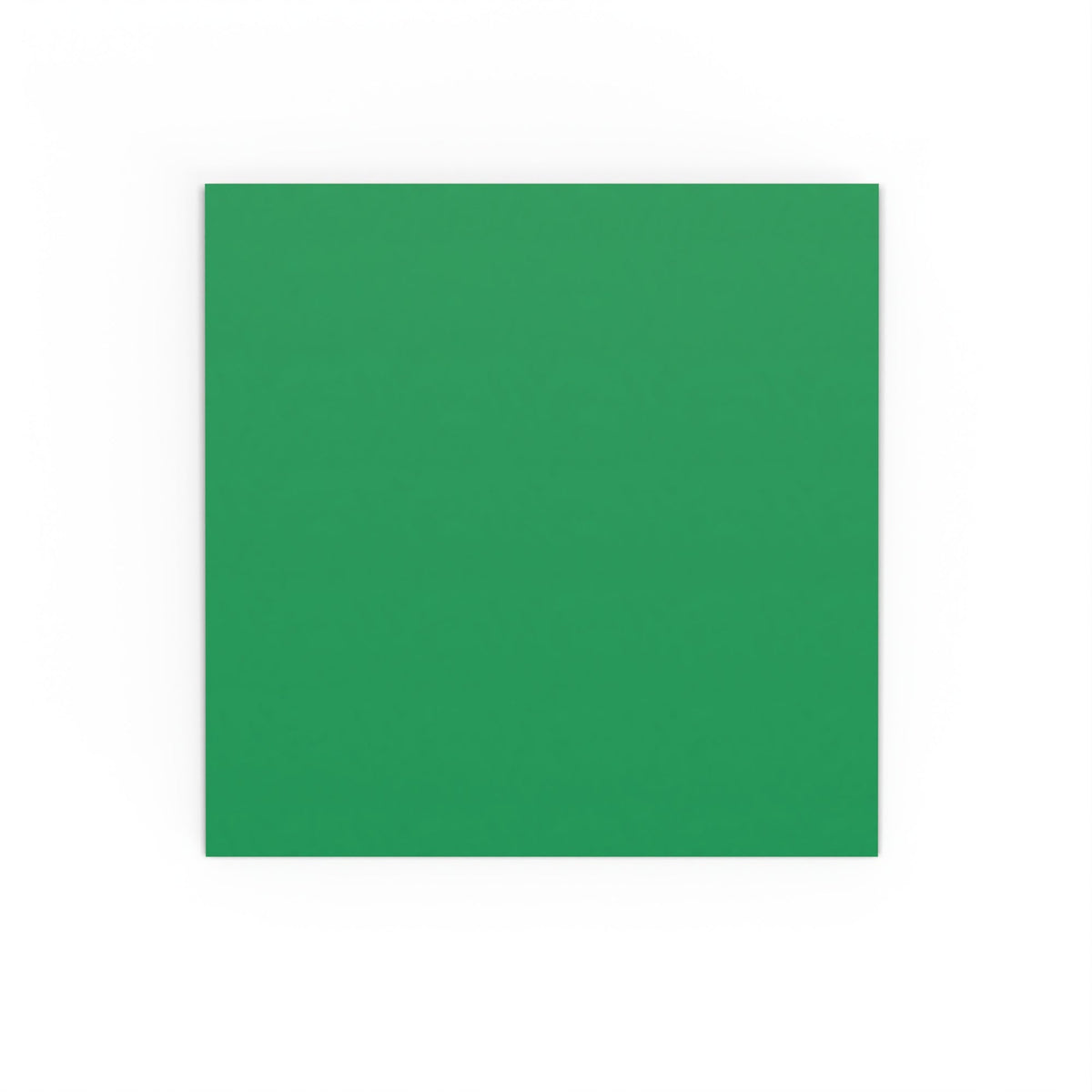 Enveloppe verte profonde 155x155 mm