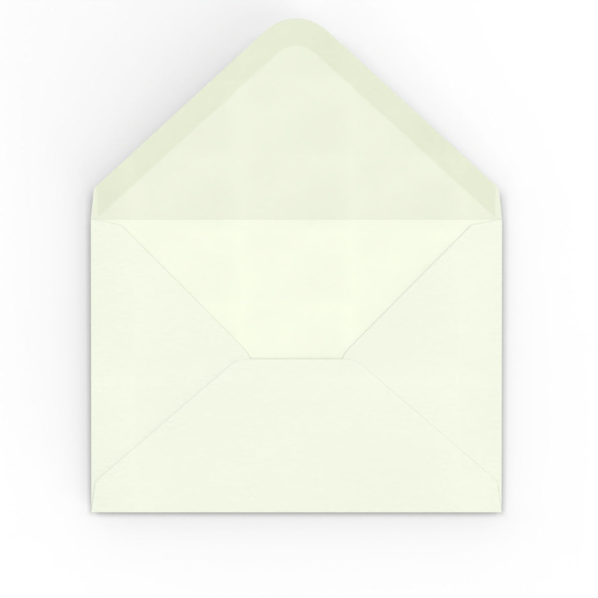 Enveloppes en papier blanc lait martelé