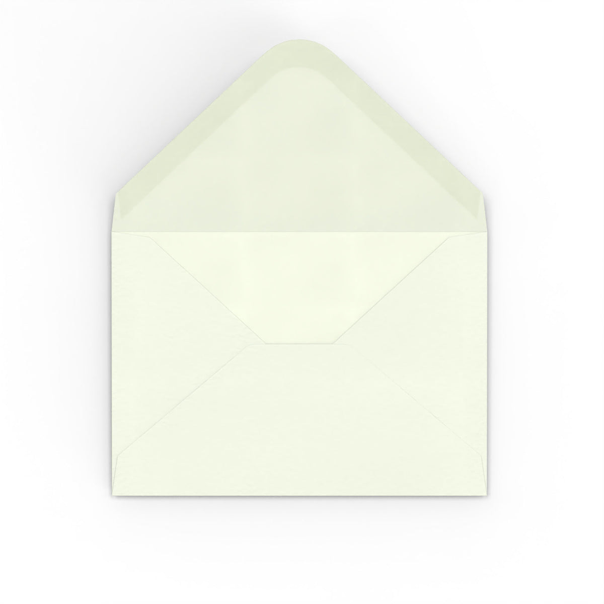 Enveloppes en papier blanc lait martelé