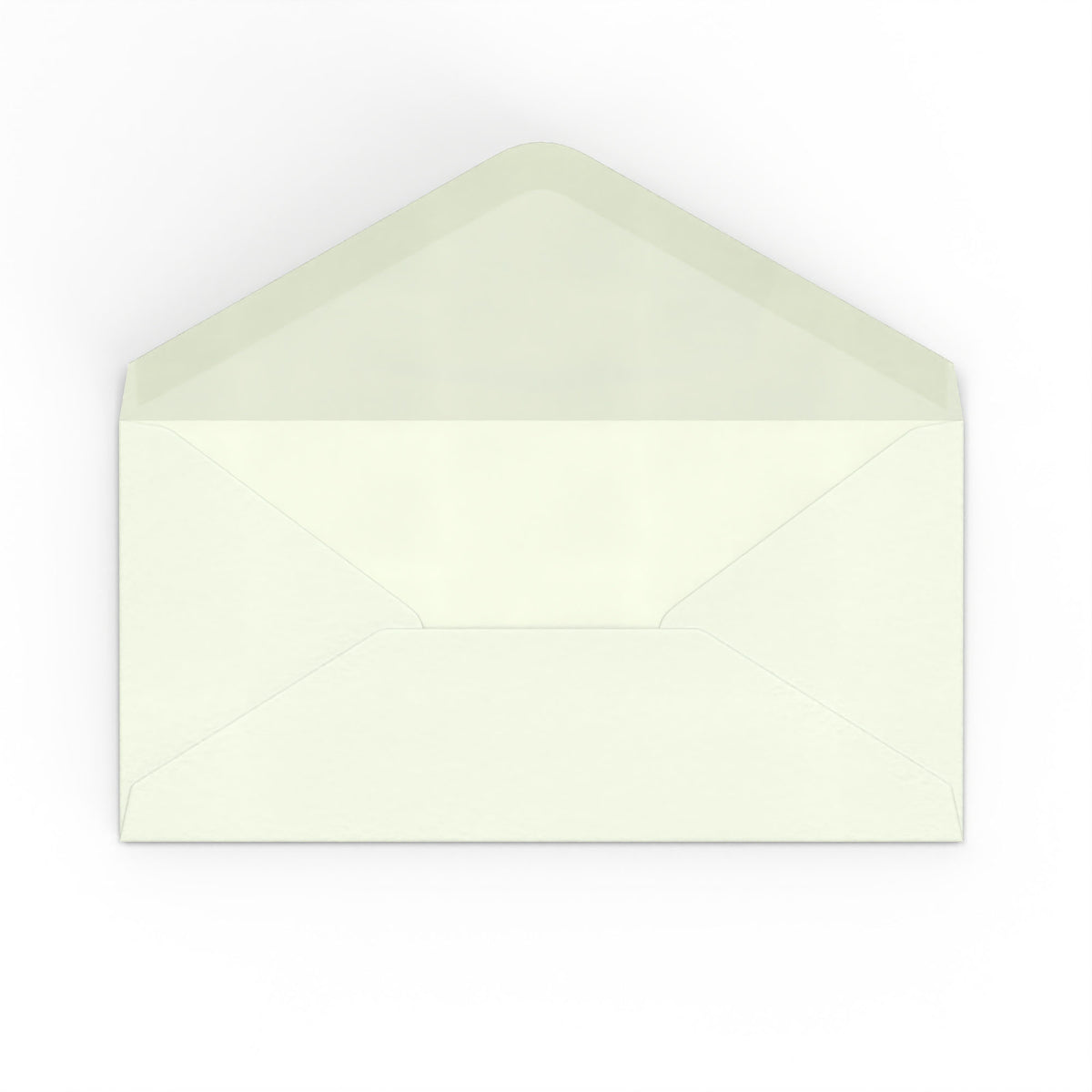 Enveloppes en papier blanc lait martelé