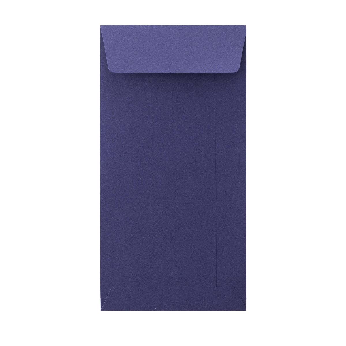 Enveloppe format poche bleue marine 220x110 mm (DL)