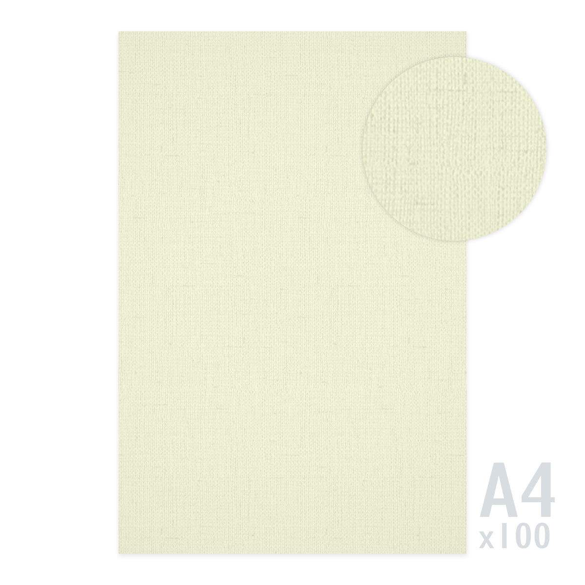 Papier texturé lin 185g/m²