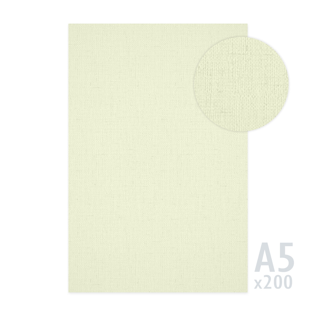 Papier texturé lin 185g/m²