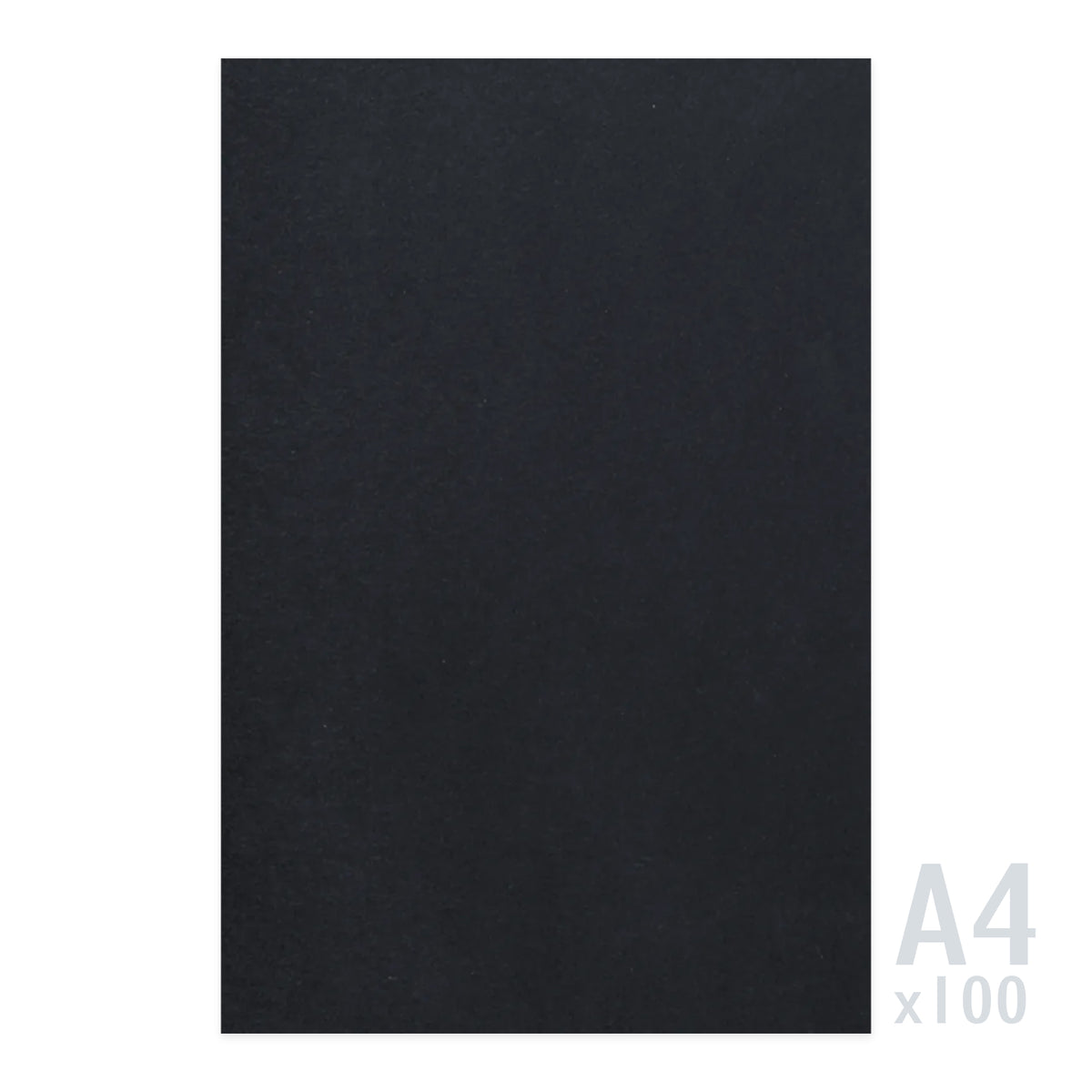 Papier noir 225g/m² - 100 feuilles A4