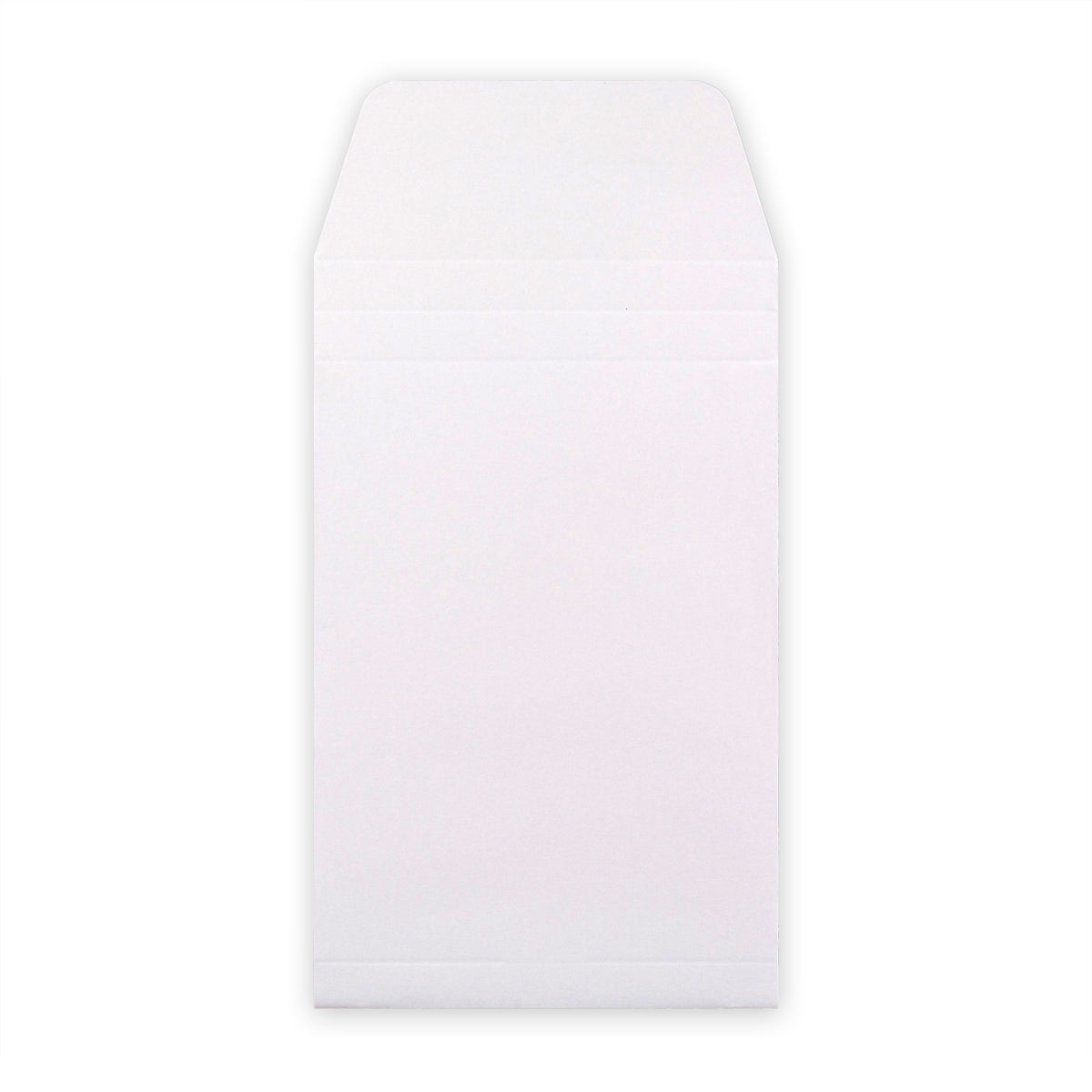Enveloppe blanche à soufflet 162x114x25 mm (C6)