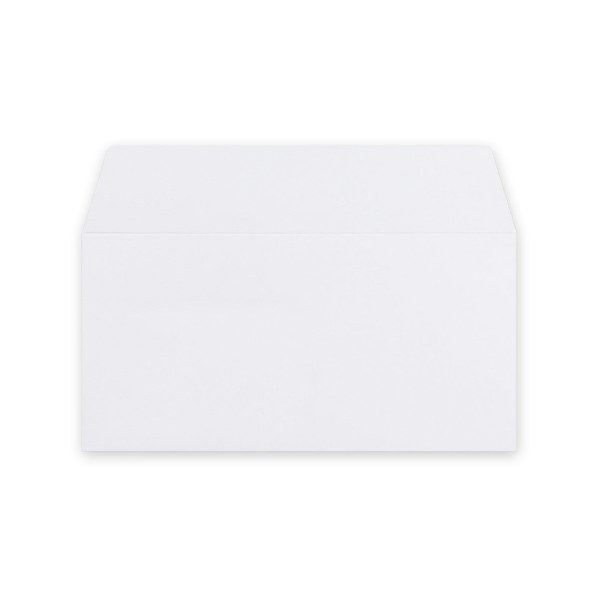 Enveloppe blanche cartonnée 110x220 mm (DL)