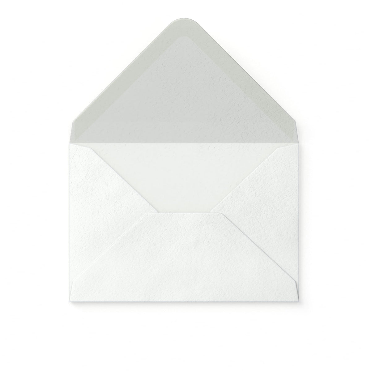 Enveloppe blanche avec effet martelé 65x94 mm