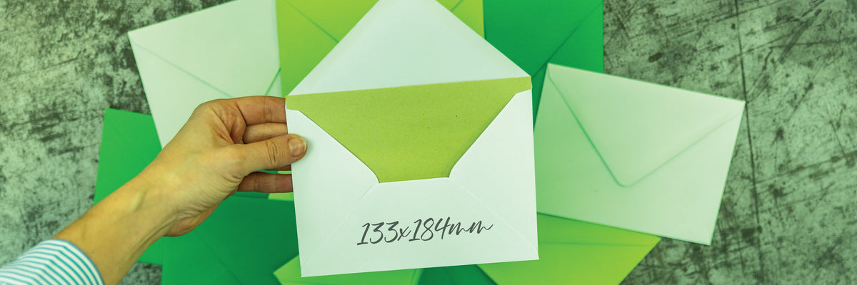 Enveloppes 133 x 184 mm