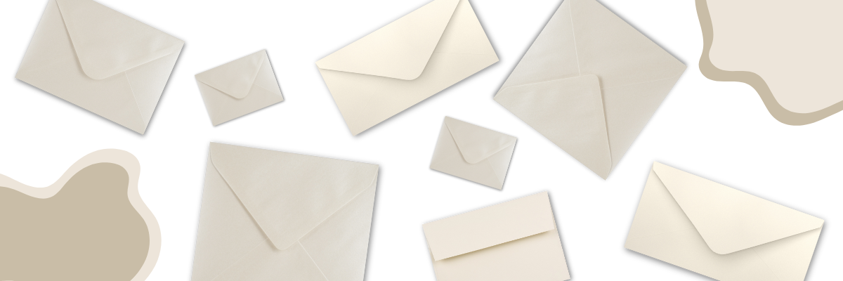Enveloppes crème