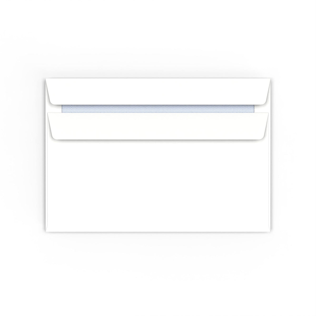 Enveloppe blanche avec impression intérieure – fenêtre 114x162 mm (C6)