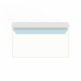 Enveloppe blanche 110x220 mm (DL)