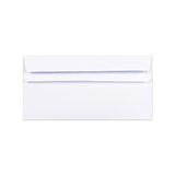 Enveloppe blanche avec impression intérieure – fenêtre 110x220 mm (DL) 110gr/m²