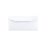 Enveloppe blanche 114x229 mm