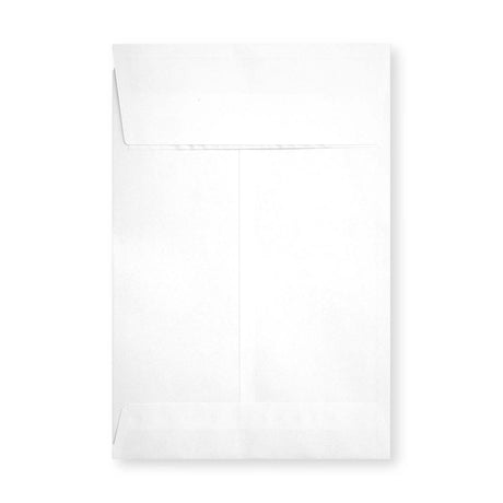 Enveloppe blanche à soufflet 324x229x25 mm (C4)