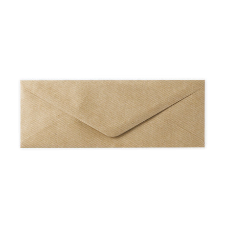 Enveloppe striée 80x215 mm